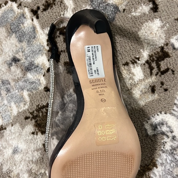 Schutz 8.5 Sling Back heels New - Picture 6 of 7